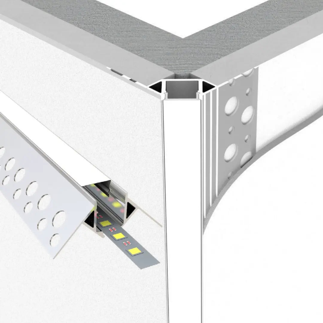Trimless Dış Köşe LED Profili Yiğit Alüminyum